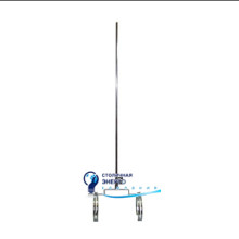 Двойной держатель на круглый конек для молниеприемника d12, NL5101, ДКС