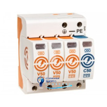 Ограничитель перенапряжения 5093526 V50-3+NPE-280 (класс I+II) 50kA 280В