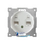 Розетка 2X комп'ютерна RJ45 кат.5e, білий
