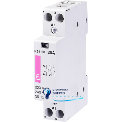 Контактор R 25-20 230V AC 25A (AC1)