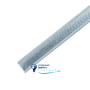 Монтажна DIN-рейка HDS 35x15mm з перфорацією (2m) (Senzimir) (пак 10 шт.)
