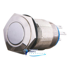 Кнопка метал. с фиксацией 2NO+2NC TYJ 16-312