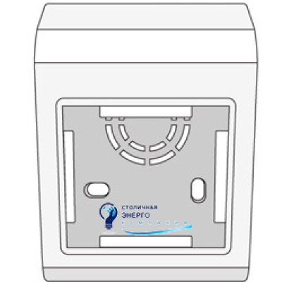 Коробка монтажная PDM под 2 модуля 45X45 мм