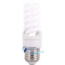 Лампа энергосберегающая 13W Delux Full-spiral T2 2700К, Е27