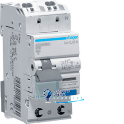 Дифавтомат вимикач QC 1P+N 6kA B-10A 30mA A