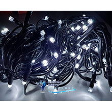 Уличная новогодняя гирлянда "Нить" (CW) 100 led