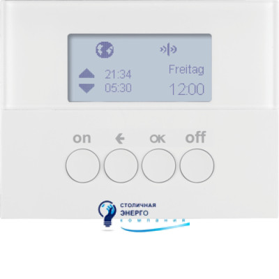 Таймер для вставки вимикача KNX-quicklink K.1 полярна білизна