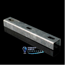 Держатель горизонтальный для лотков шириной 125мм, NZ 125_S