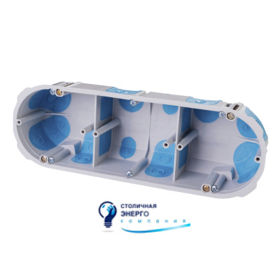 Коробка приборная тройная глубина 50 мм Kopos KPL 64-50/3LD HF_KA