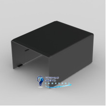 Соединитель для кабельного канала LH 60x40 Kopos  8652_FB ПВХ черный