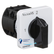 Кулачковий перемикач Vector VS GC 16A 2P схема 55 (1-2)