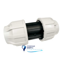 Муфта винтовая Ø25мм для защитных оптических кабелей, 05025_KB