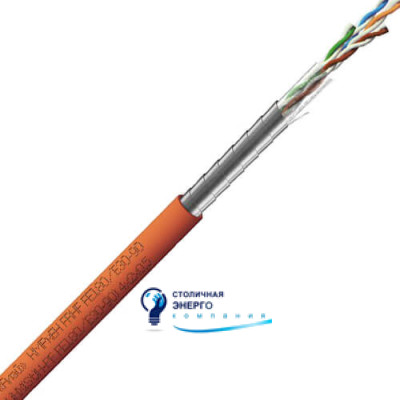 Кабель КМРкЕН FRHF FE180/Eк90 (JE-LiHX(St)H-PF FE180) 2х2х2,5