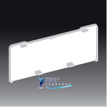 Заглушка для короба PK 170x70 D, белый, 8441_HB
