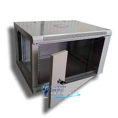 Шафа комутаційна настінна 6U 600x600 розбірна