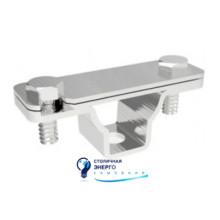 Держатель полосы 40х4 мм на стене, нержавеющая сталь, ND2315NI, ДКС