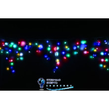 Гірлянда вулична світлодіодна «Бахрома» Lumion Icicle Light, 90 led, зовнішня, мультиколор мерехтлива