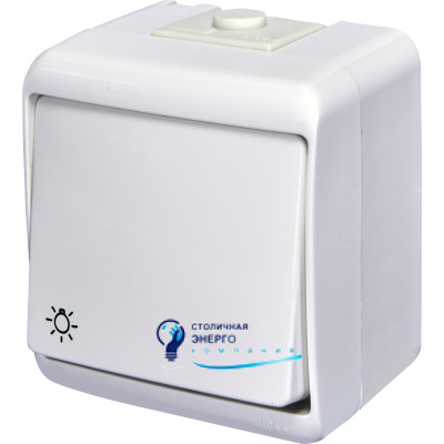 Кнопка «Свет» с подсветкой (IP54) VHE-5L