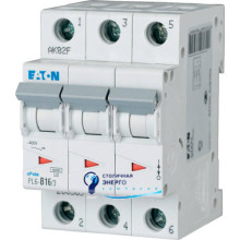Автоматический выключатель Eaton Moeller PL6-B16/3