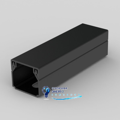Кабельный канал LHD 20х20 мм УФ-устойчивый Kopos  LHD 20X20_FD ПВХ черный