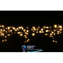 Гірлянда вулична світлодіодна «Бахрома» Lumion Icicle Light, 90 led, зовнішня, білий теплий з мерехтінням