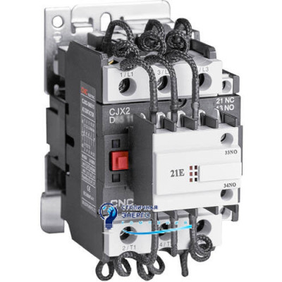 Пускач електромагнітний CNC CJ19C-D115 400В 60кВАр АС220V, 115А