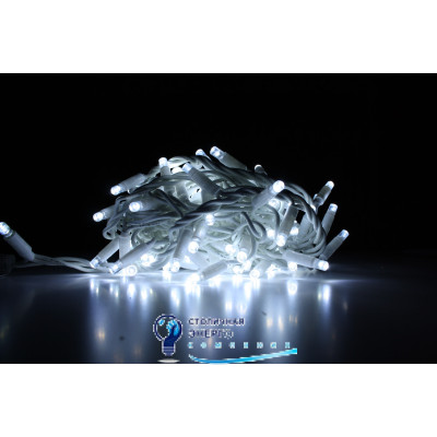 Уличная светодиодная гирлянда «Нить» Lumion String Light (Стринг лайт) 200 led наружная цвет белый холодный