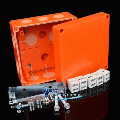 Коробка распределительная огнестойкая 126x126мм, KSK 125_2PO6