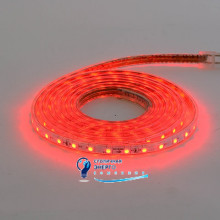 Светодиодная лента VOLGA 220-240V красная IP65