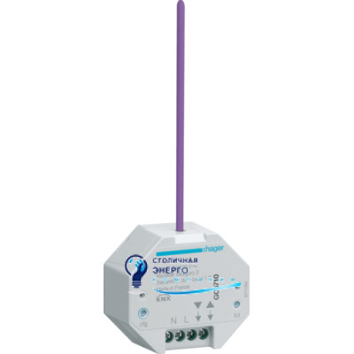 Исполнительное устройство для жалюзи/роллет 1-канальный в/у 6A/230V KNX quicklink