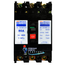 Автоматический выключатель УКРЕМ ВА-2004N/125 3р 80А АСКО