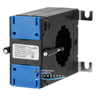 VCTC851500Y05 Трансформатор струму високоточний 51х12.5 500/5А (0.5S=7.5VA)