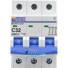 Автоматический выключатель УКРЕМ ВА-2017/С 3р 32А АСКО