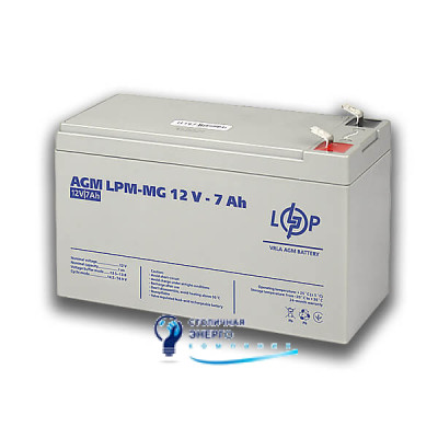 Акумулятор мультигелевий LPM-MG 12V - 7 Ah