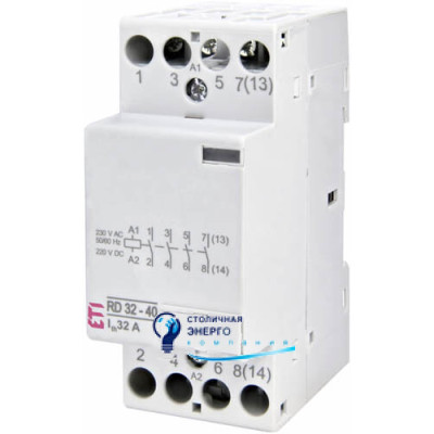 Контактор модульний RD 32-40 230V AC/DC