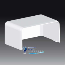 Заглушка для короба EKD 80x40hf, безгалогенный, 8501HF_HB