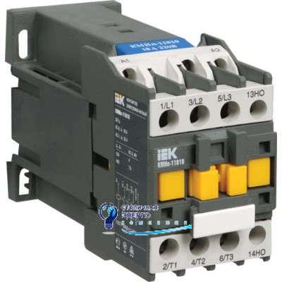 Контактор КМИп-11810 18А 24V/АС3 1НО IEK