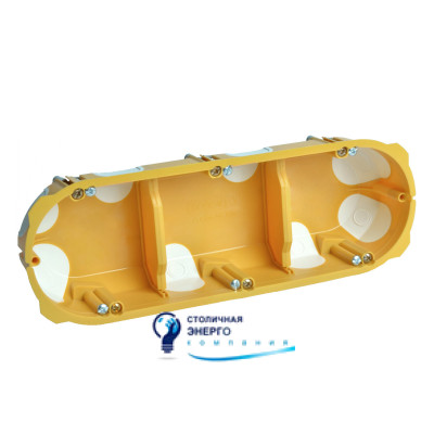 Коробка приборная тройная 209х68х40 мм Kopos KPL 64-40/3LD_NA