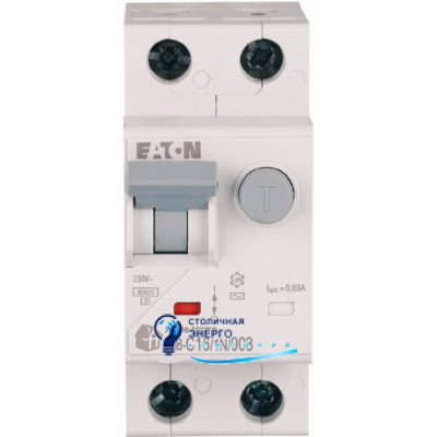 Дифавтомат выключатель Eaton (Moeller) HNB-C16/1N/003
