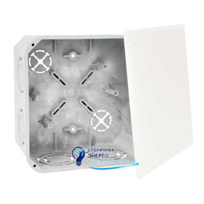 Коробка распределительная 107х50мм с крышкой, KO 125_KA