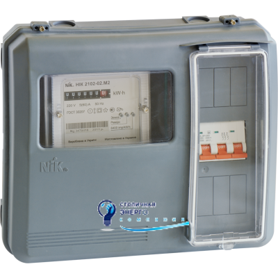 Ящик для электросчетчиков НІК DOT 3.1В IP54 (выпуклый)