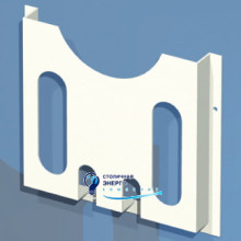 Карман для документации, пластиковый, 222x230x30мм, R5A32, ДКС