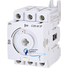 Выключатель нагрузки CLBS 40 3P (без рукоятки, 40A, "1-0")