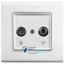 Розетка VIKO TV + SAT проходная 11 DB Linnera LINNERA 90400087 Белый