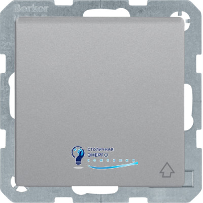 Розетка із з/к, кришка, зах.контактів, 16А/250V, алюміній, Q.х