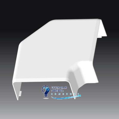 Угол прямой для короба EKD 80x40hf, безгалогенный, 8503HF_HB