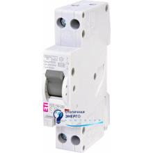 Дифавтомат выключатель KZS-1M UNI C 25/0,03 тип A (6kA) (универс. подключение)