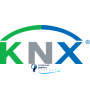 Термостат 4-кнопочный с дисплеем KNX, белый