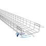 Лоток кабельний дротяний 110x300x3000 Kopos DZI 110X300_VEZ