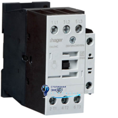 Контактор корпусний 3P, 230V-АС, 14А AC-5b
